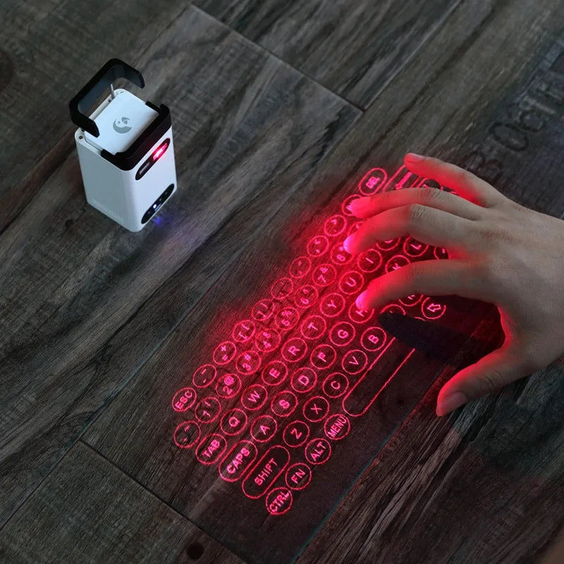 Bluetooth Virtual Laser Keyboard Wireless Projection