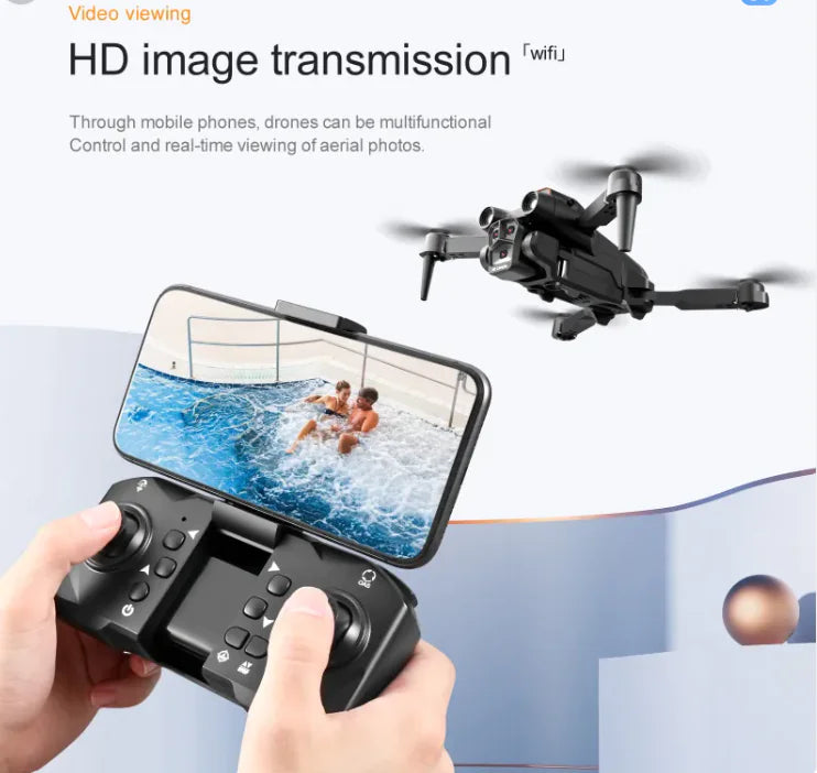 S92 Remote Control Quadcopter with Triple Camera & Optical Flow Positioning