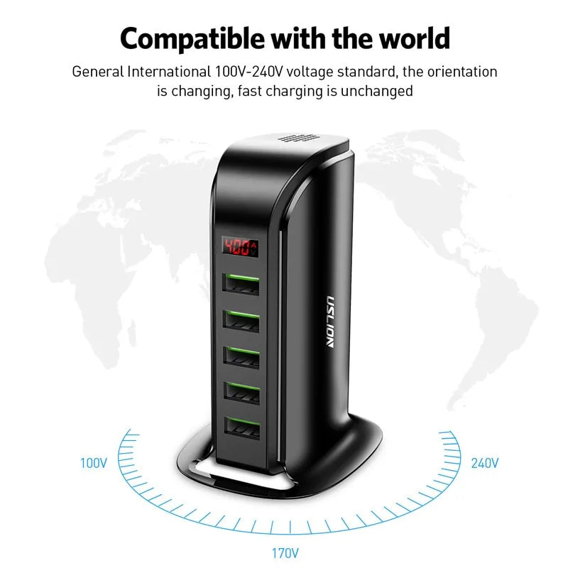 Multi-Port USB Charging Hub